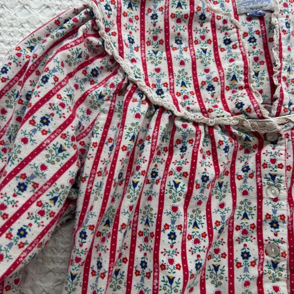 Lanz of Salzburg Flannel Nightgown XL - Picture 2 of 3